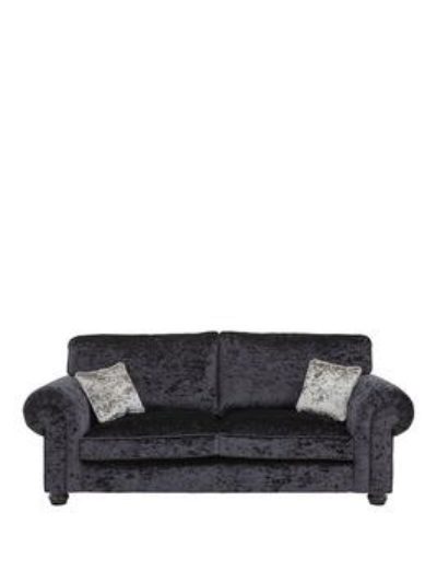 Laurence Llewelyn-Bowen Scarpa Fabric Standard Back 3-Seater Sofa Laurence Llewelyn-Bowen Scarpa Fabric Standard Back 3-Seater Sofa